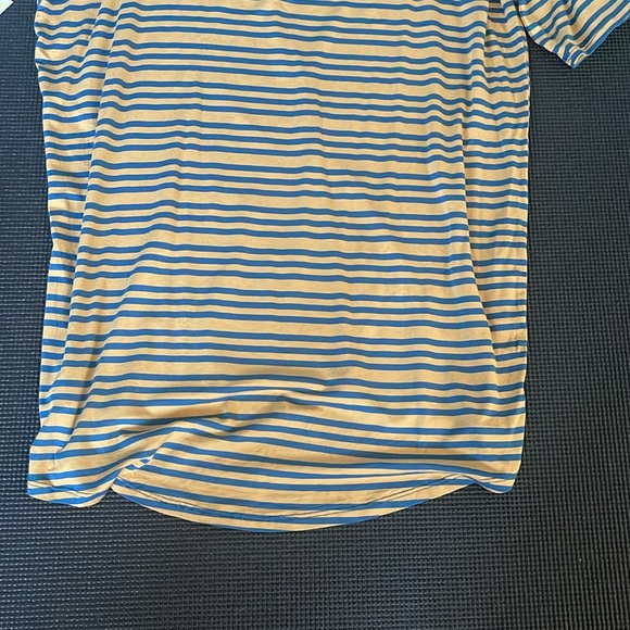 NWT Butter soft LuLaRoe Irma Tee shirt women’s XXS contrast ringer collar long - Picture 7 of 8